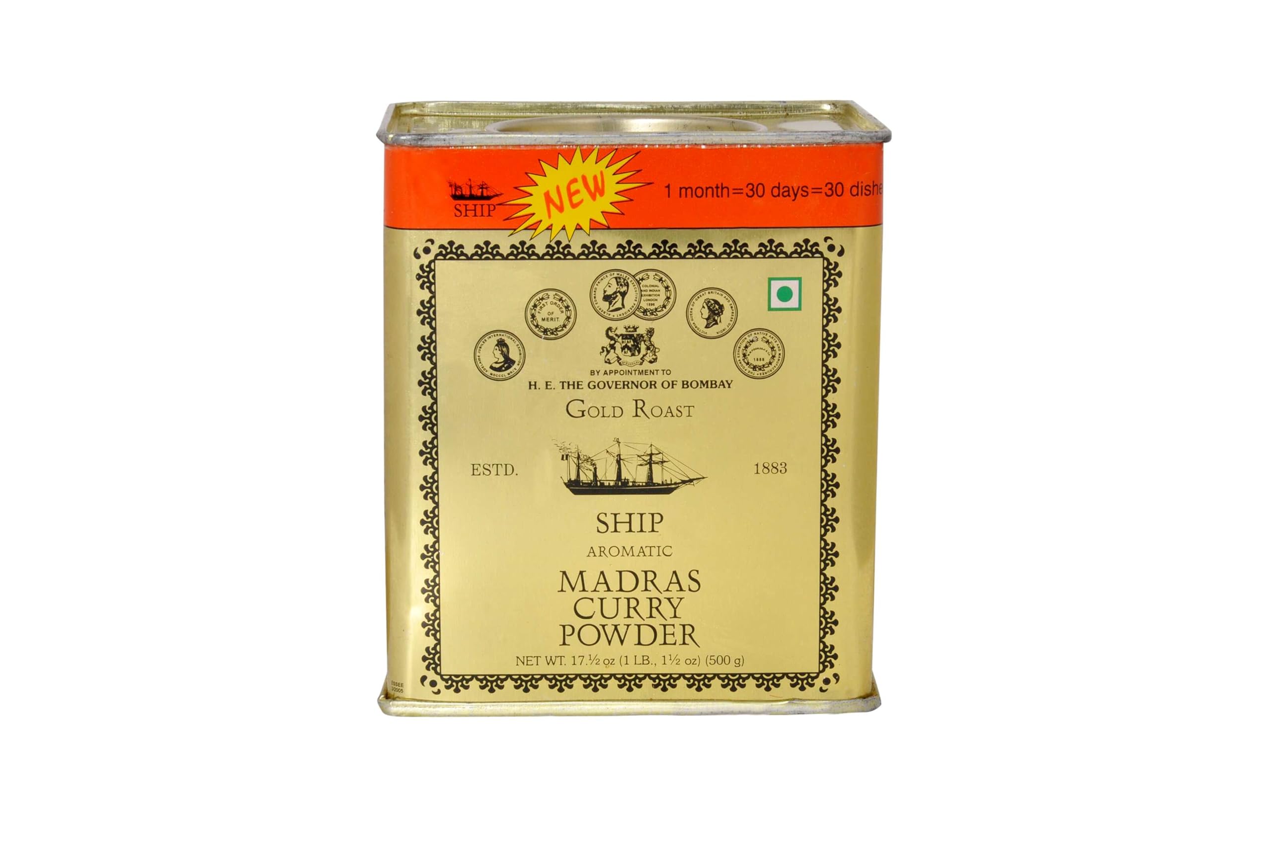See full amazon price history chart for Ship Madras Curry Powder Gold Roast Variant, 500gms | Additional Aroma of Roasted Spices | Age Old Recipe | No 1 Exporter Of Curry Masala | Kitchen King Masala | 15+ Authentic Whole Indian Spices Used | Multi-Purpose use for various Veg or Non-veg Cu Ship Madras Curry Powder Gold Roast Variant, 500gms | Additional Aroma of Roasted Spices | Age Old Recipe | No 1 Exporter Of Curry Masala | Kitchen King Masala | 15+ Authentic Whole Indian Spices Used | Multi-Purpose use for various Veg or Non-veg Cu (B0BCGWH2PS) Amazon Price History, Amazon Price Tracker