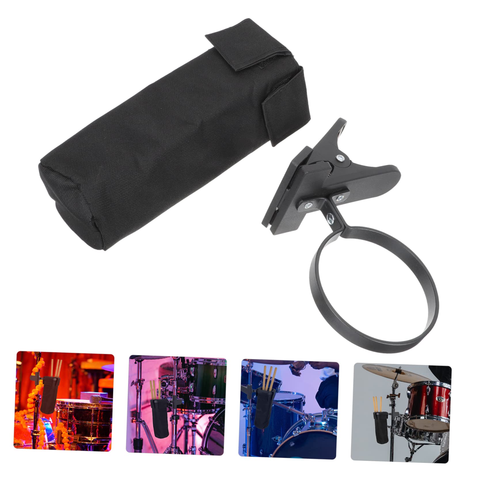 CIMAXIC Drum Stick Bag Oxford Cloth Drumstick Holder Sticks Organizer for Practice Performance