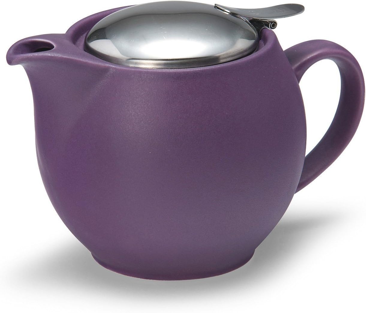 Ceramic Round Teapot - Gelato Grape