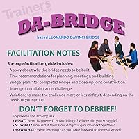 Vista 6 de Trainers Warehouse The Davinci Bridge Team Challenge - DaBridge™ Una divertida actividad de colaboración y formación de equipos Construye un