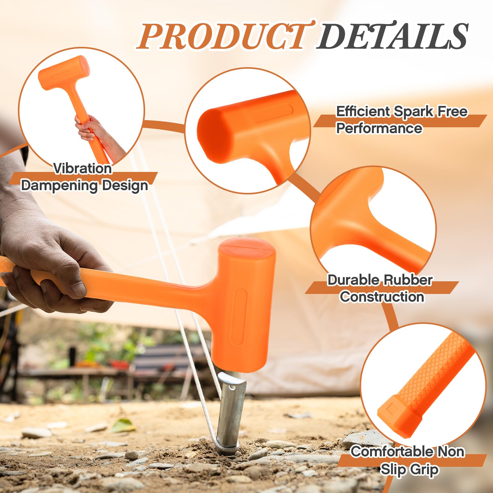 Lanties Dead-Blow Hammers - 2 Pack -3