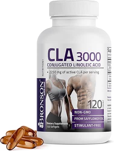 Bronson CLA 3000 Extra High Potency Supports Healthy Weight Management