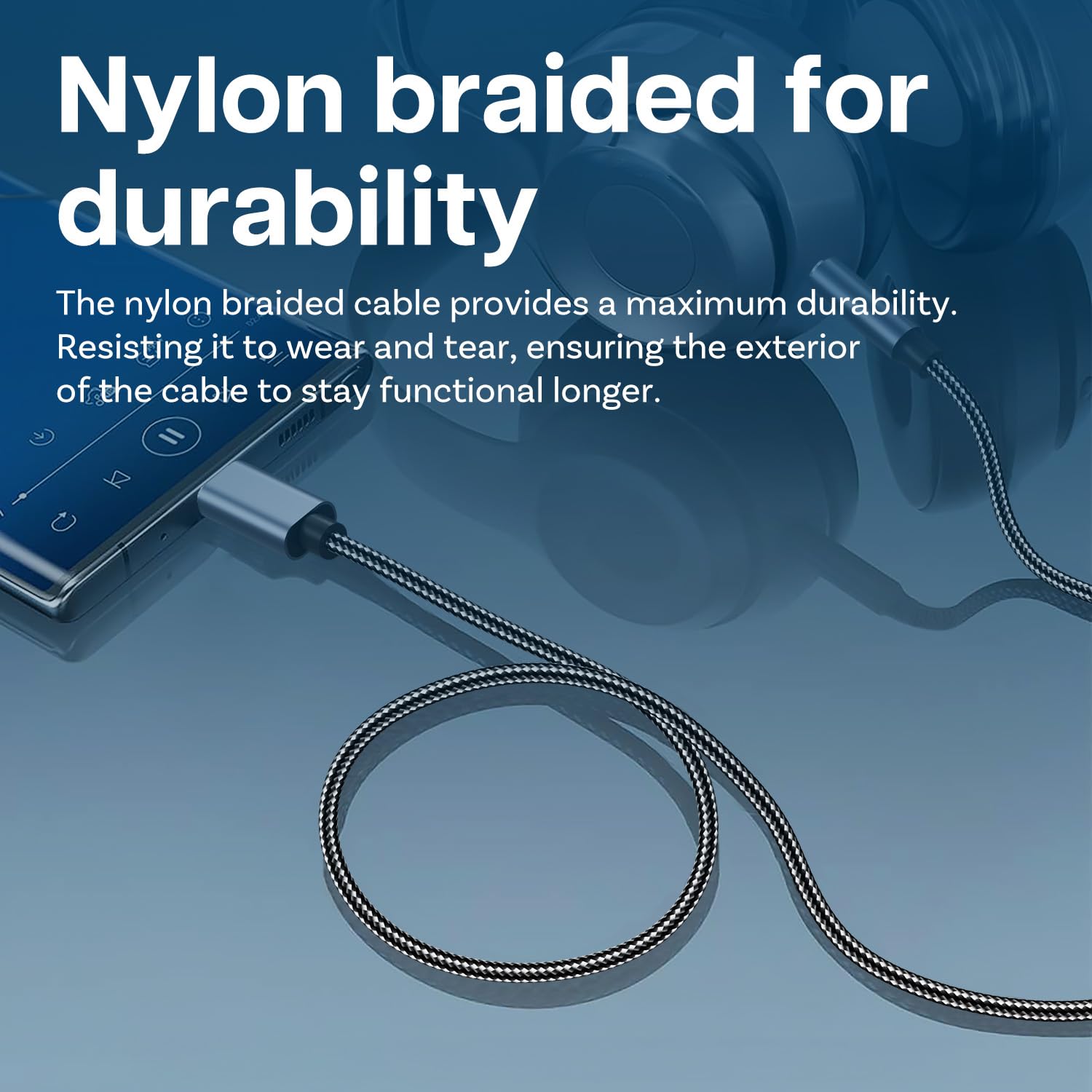 Kabel USB C do 3.5mm Audio Aux Jack firmy MMOBIEL - 16 Bit Typ-C do Auxiliary Słuchawki Męskie Stereo Kabel Samochodowy -Kompatybilny z iPhone 17 16 15 Series, iPad Pro, Samsung Galaxy S25 S24 S23-1m