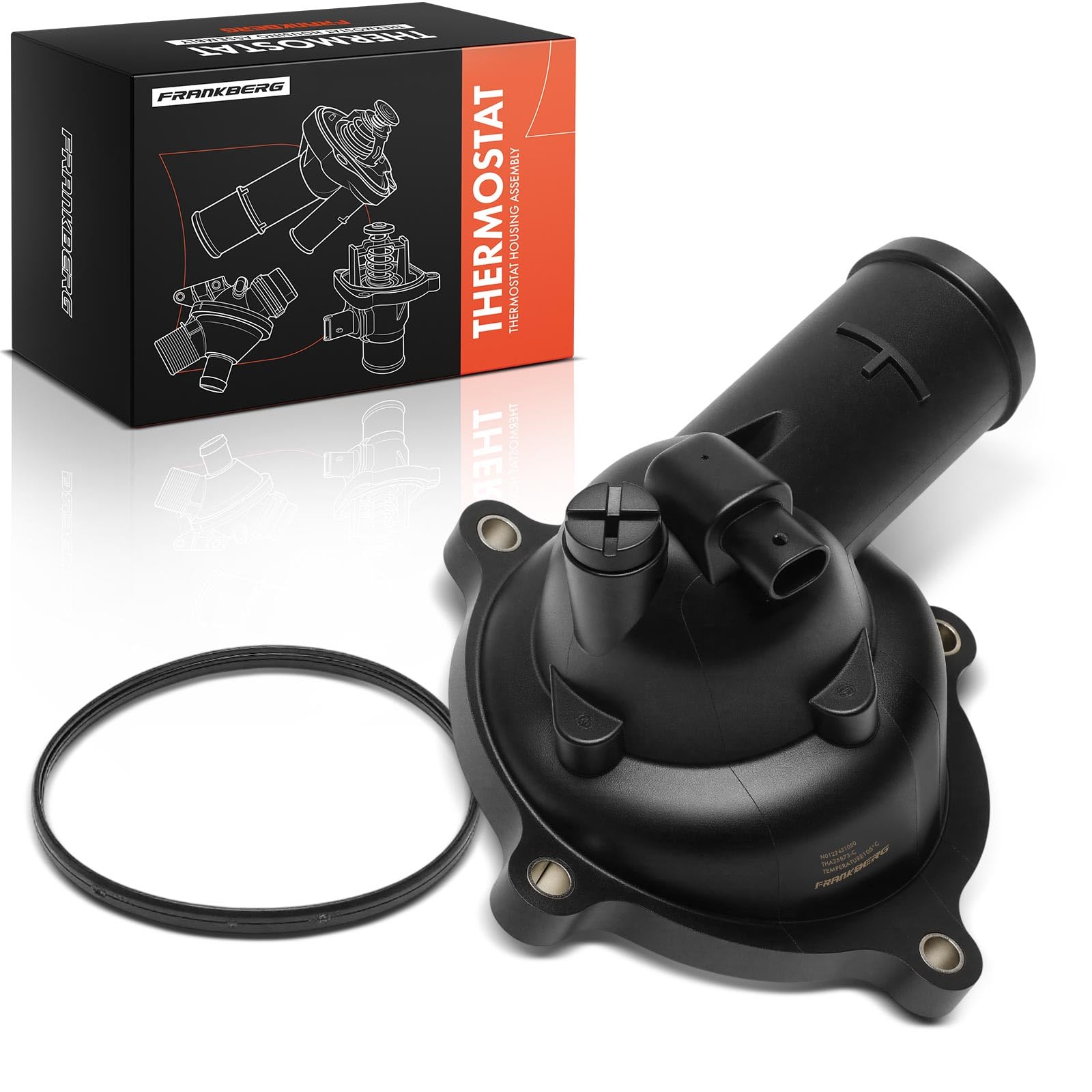 Frankberg Refrigerante del Termostato 105°C Compatibile con A5 8T3 A8 4H2 4H8 4HC 4HL A5 Cabriolet 8F7 A4 Avant 8K5 Replace# 079121115BG,079121115BB