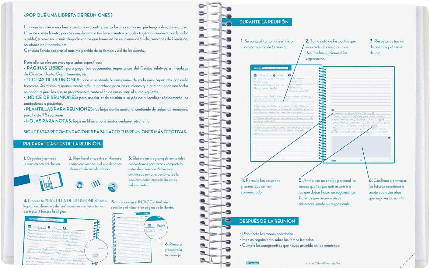 Teacher Meeting Book Spanish