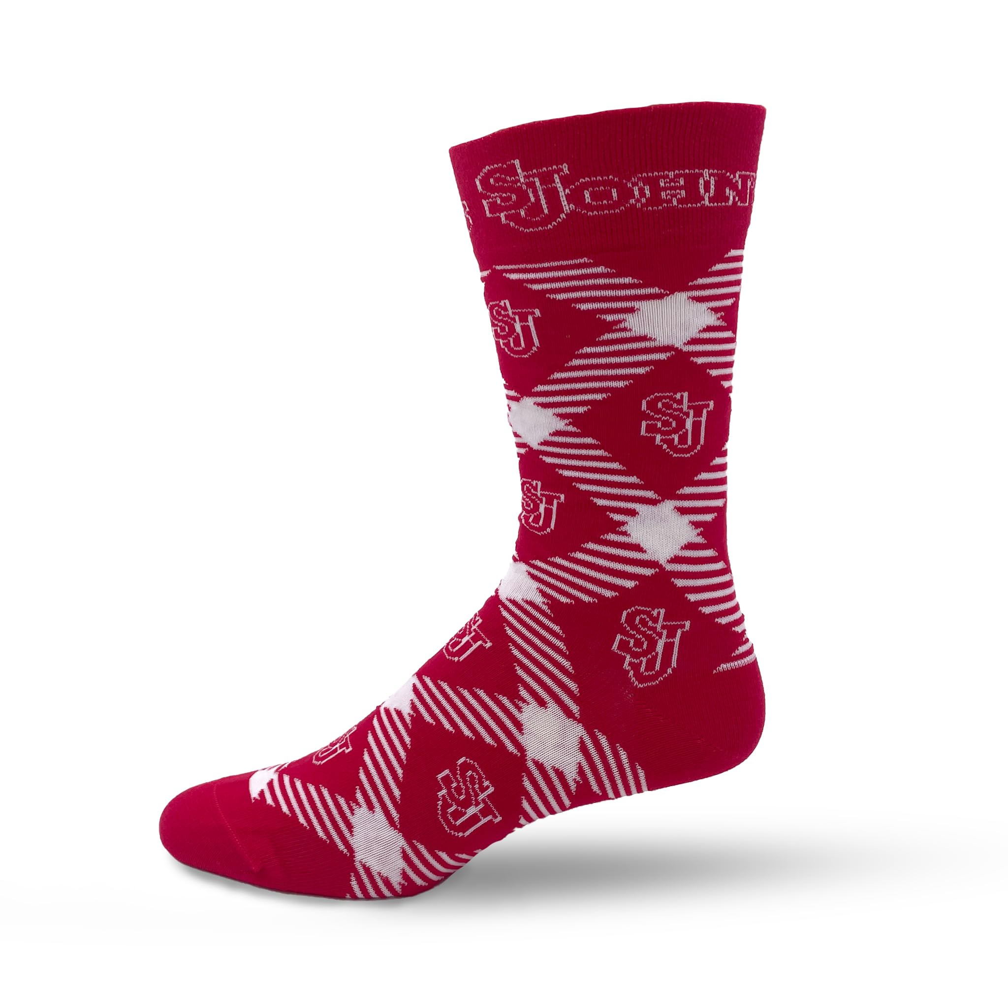 Timeless Tartans St John's University Tartan Socks, Tartan, One size