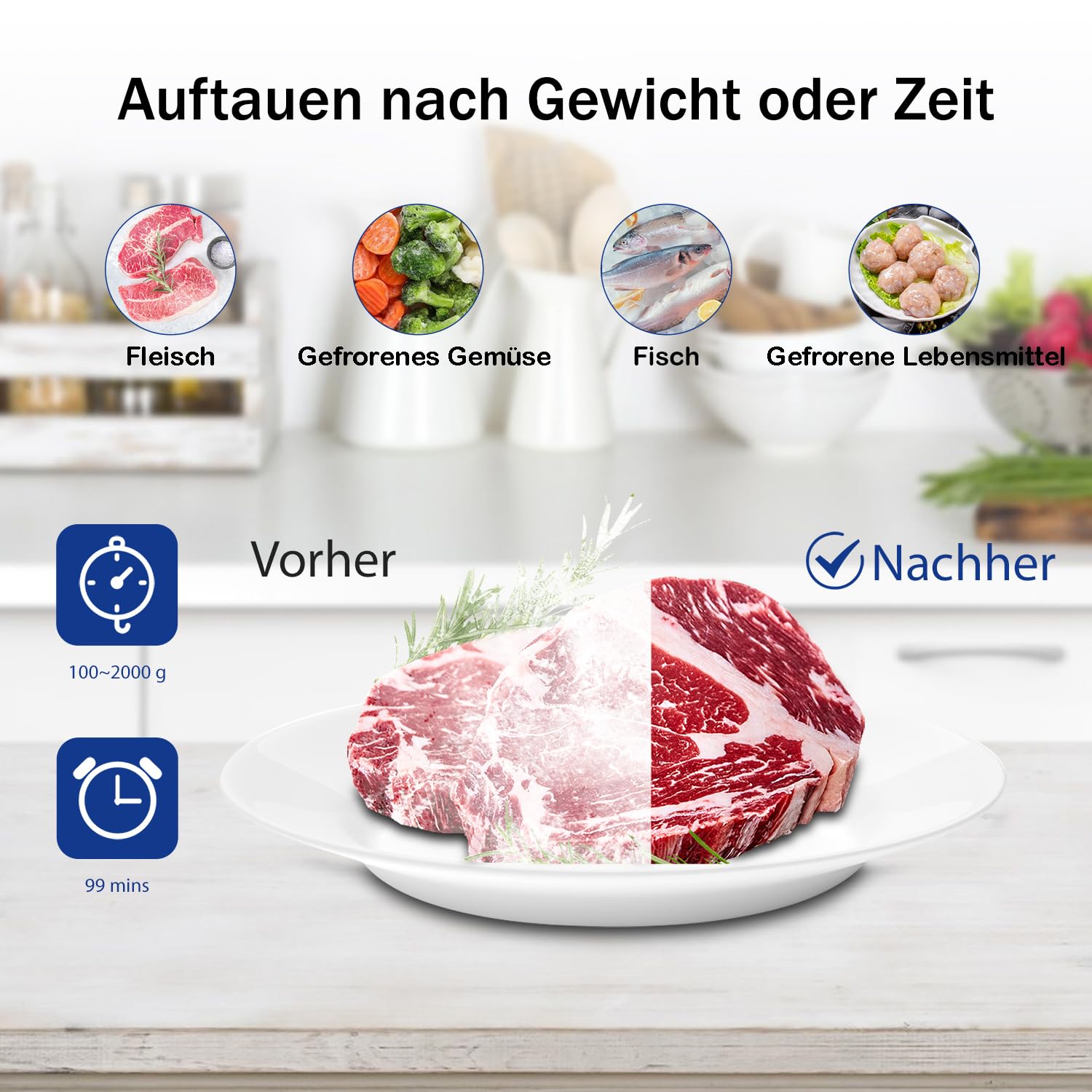 Smad Mikrowelle mit Grill, 42L, 1100W, Mikrowelle Kombi, 11 Leistungsstufen, 6 Auto-Menüs, Speicherfunktion, Kindersicherung, Digitalanzeige, Glasdrehteller 34,5cm, Auftauen, Schwarz