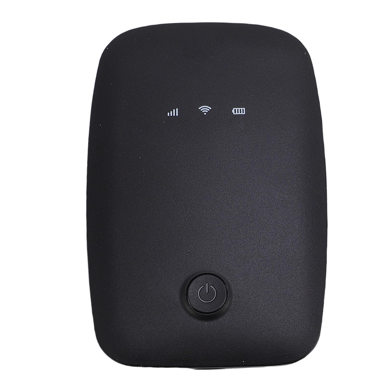 Tosuny Router Wi-Fi Portatile 4G LTE, M3 Mobile Hotspot, per Viaggio | Mobile WiFi Hotspot Device with SIM Slot, 12 Devices, 2100mAh Battery, for Travel, Home, Office