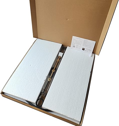 Miniatura 9 de Evursua Relojes de pared de metal modernos y grandes, relojes decorativos para el hogar, sala de estar, cocina, números arábigos que funcionan con