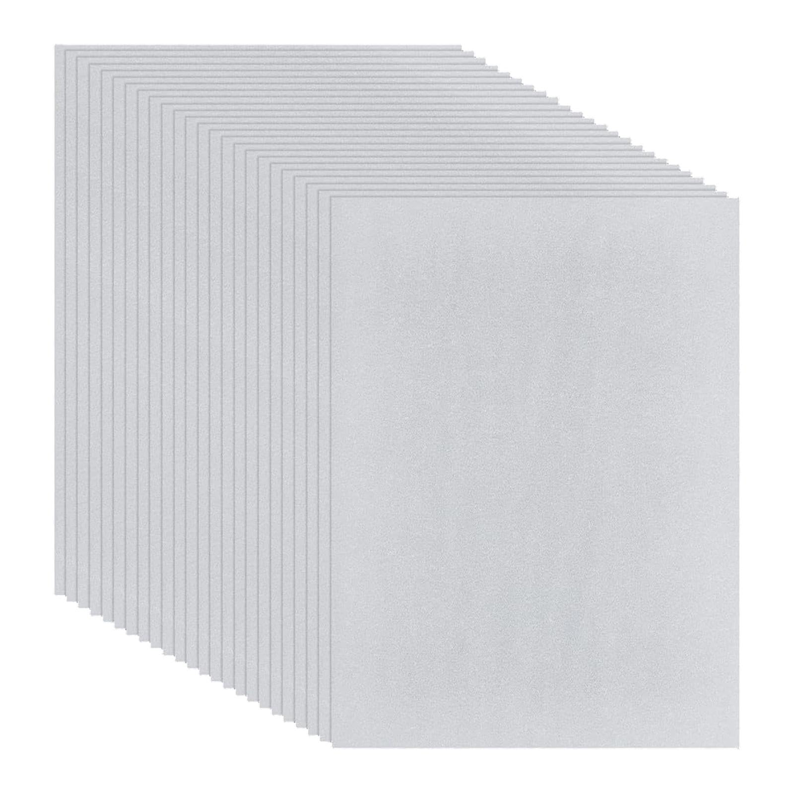 100 Blatt Gefrierpapier für DIY Projekte, Applikationen, Stall, 30 cm X 21 cm