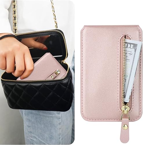 Miniatura 4 de Cavor Cartera Magsafe para Magsafe, cartera Magsafe de Apple con soporte ajustable, cartera magnética para iPhone 14 Pro Max14 Pro1514 Plus1312,