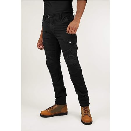 Amazon コミネ Komine バイク用 プロテクトライディングコットンカーゴパンツ ブラック L Pk 744 1223 春夏秋向け プロテクター Ce規格レベル2 ストレッチ素材 パンツ 車 バイク