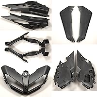 Vista 2 de XKH - Kit de carenado de plástico de inyección de ABS sin pintar para motocicleta compatible con MT09 2017 2018 2019 19 piezas/kit completo