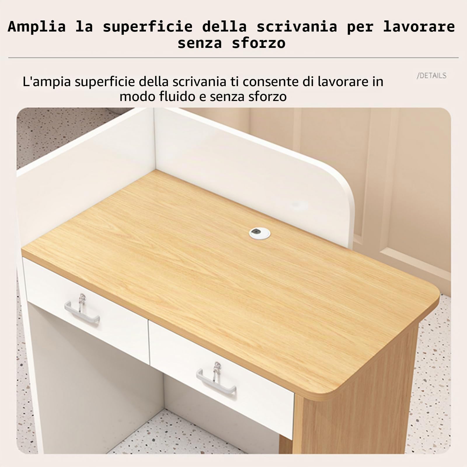 Piccola Reception, Reception Moderna, Bancone Receptions Con Cassetti E Ripiani, Receptions Barbiere, Ufficio Salone, Sala Ricevimenti, Salone Di Bellezza, Negozio Di Abbigliamento