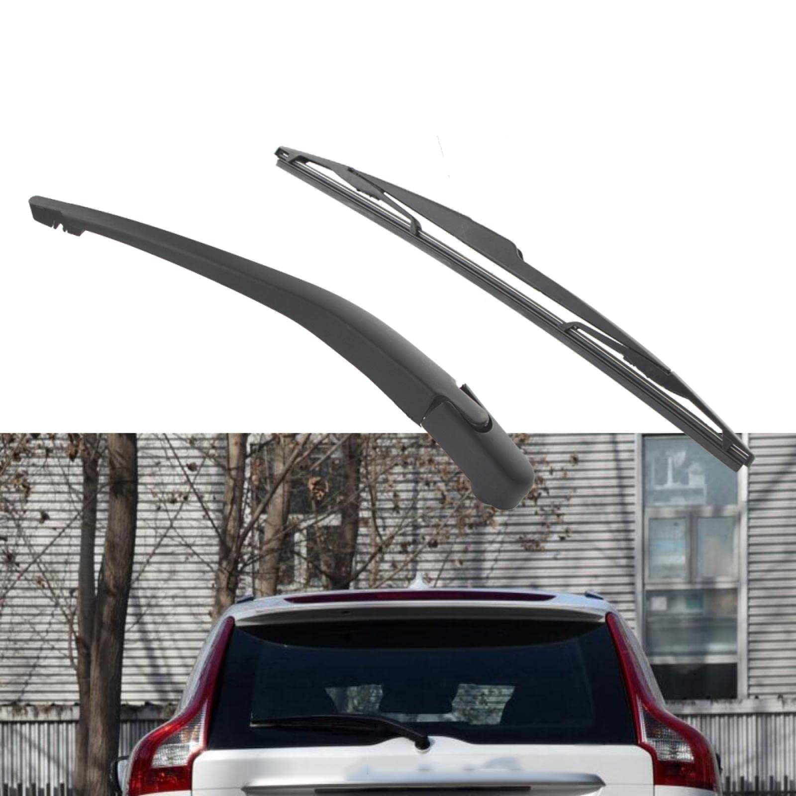 Tergicristallo Posteriore per Volvo XC60 2011-2017 355mm spazzole tergicristallo per lunotto Posteriore e Braccio tergicristallo Posteriore