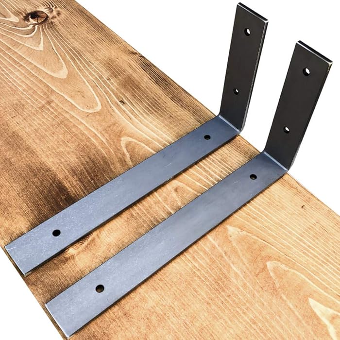 Buy Made in USA by DIY CARTEL Industrial Steel Floating Shelf