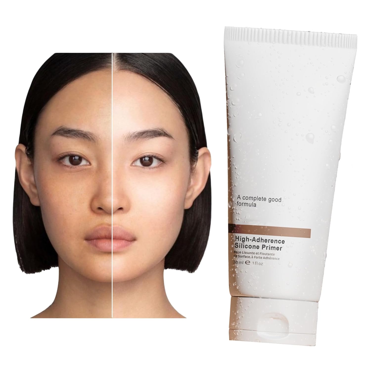 Face Primer for Makeup, Hydrating Long-Lasting Oil Control Pore Minimizer, Private Label Makeup Base with Vitamin E & Aloe, Smooth Matte Finish Primer for All Skin Types, Cruelty-Free, Vegan, 30ml