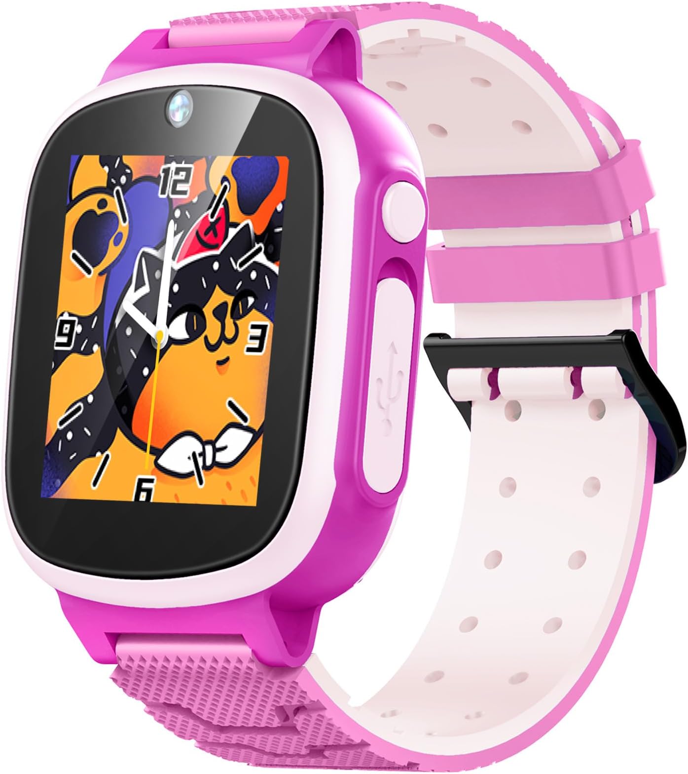KAKTINKAKTIN Kids Watch Gifts for 3 4 5 6 7 8 9 Year Old Girls Boys,Toys for Girl Boys Age 4-9,Smart Watch for Kids with Touchscreen Camera Video Music Games Alarm