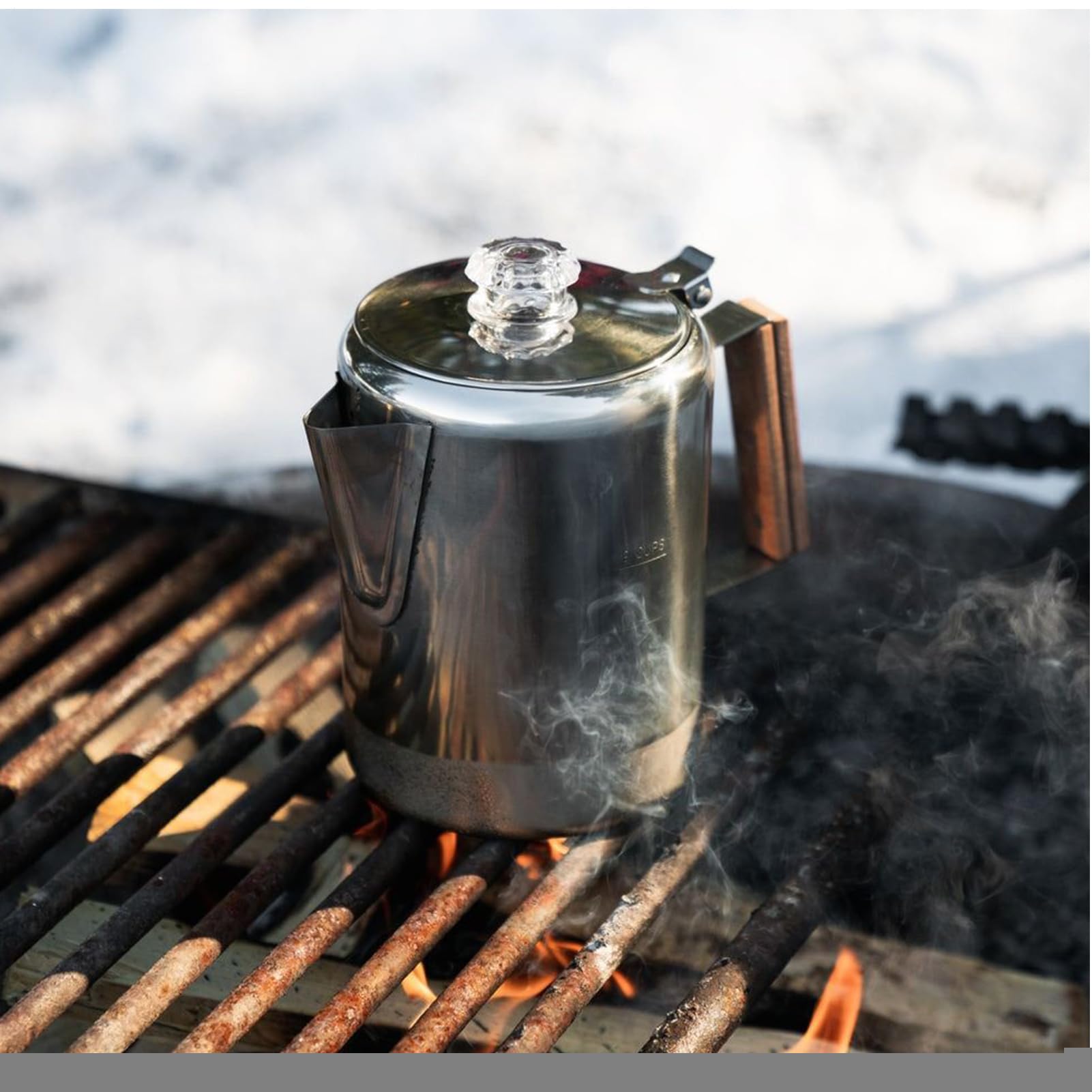 de Camping Máquina Para Café Portátil Comercial Compacta Inoxidable