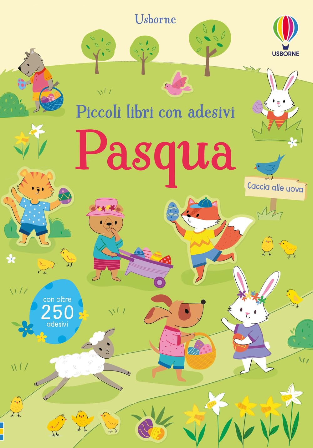 Usborne Piccoli libri con adesivi Pasqua
