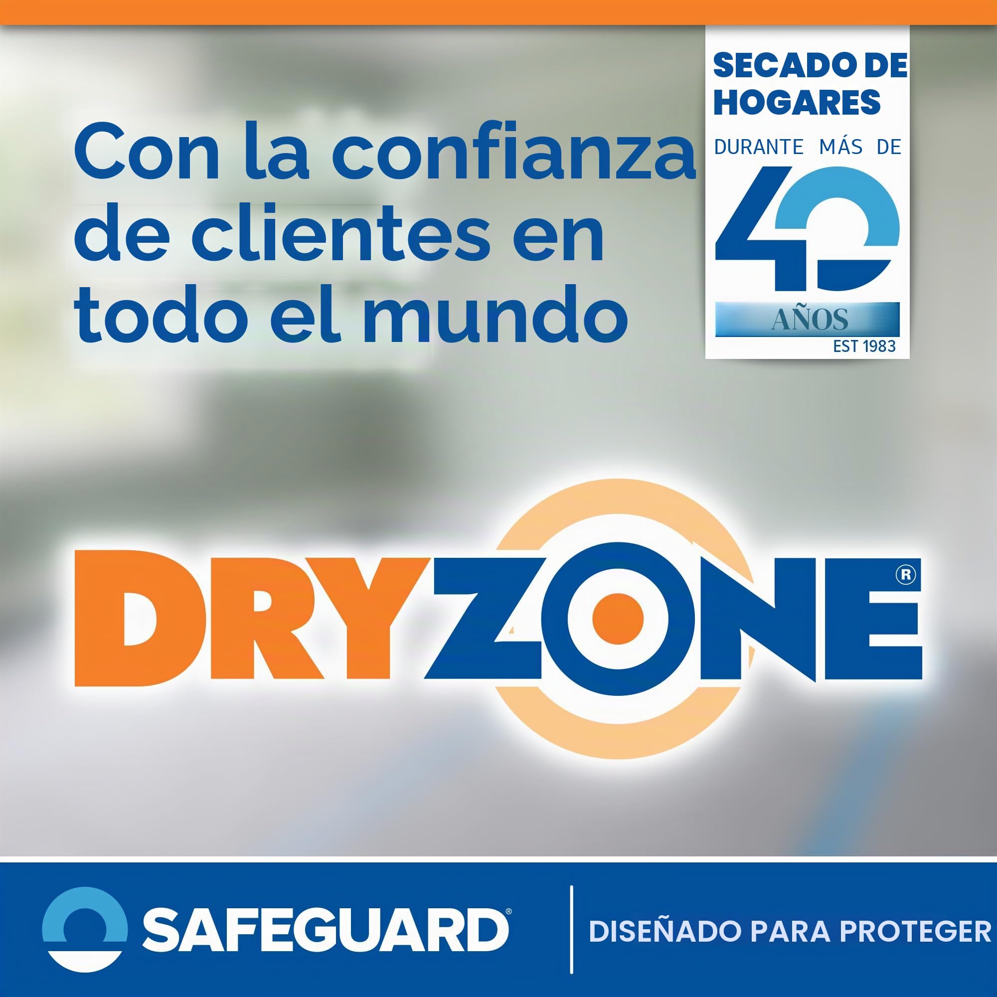 Dryzone Kit Antihumedad - Cubrimiento de 4,8 Metros - Kit de Inyección Química para el Tratamiento de la Humedad Capilar: 3 x 310ml tubos Crema, Pistola de Calafateo, Broca