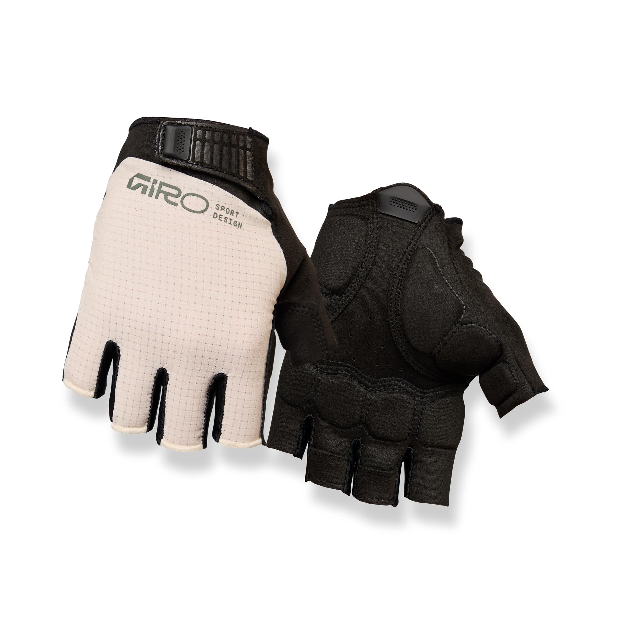 Giro Road Cycling Men's Gloves, Stone, Gel Padding, Large, Adult