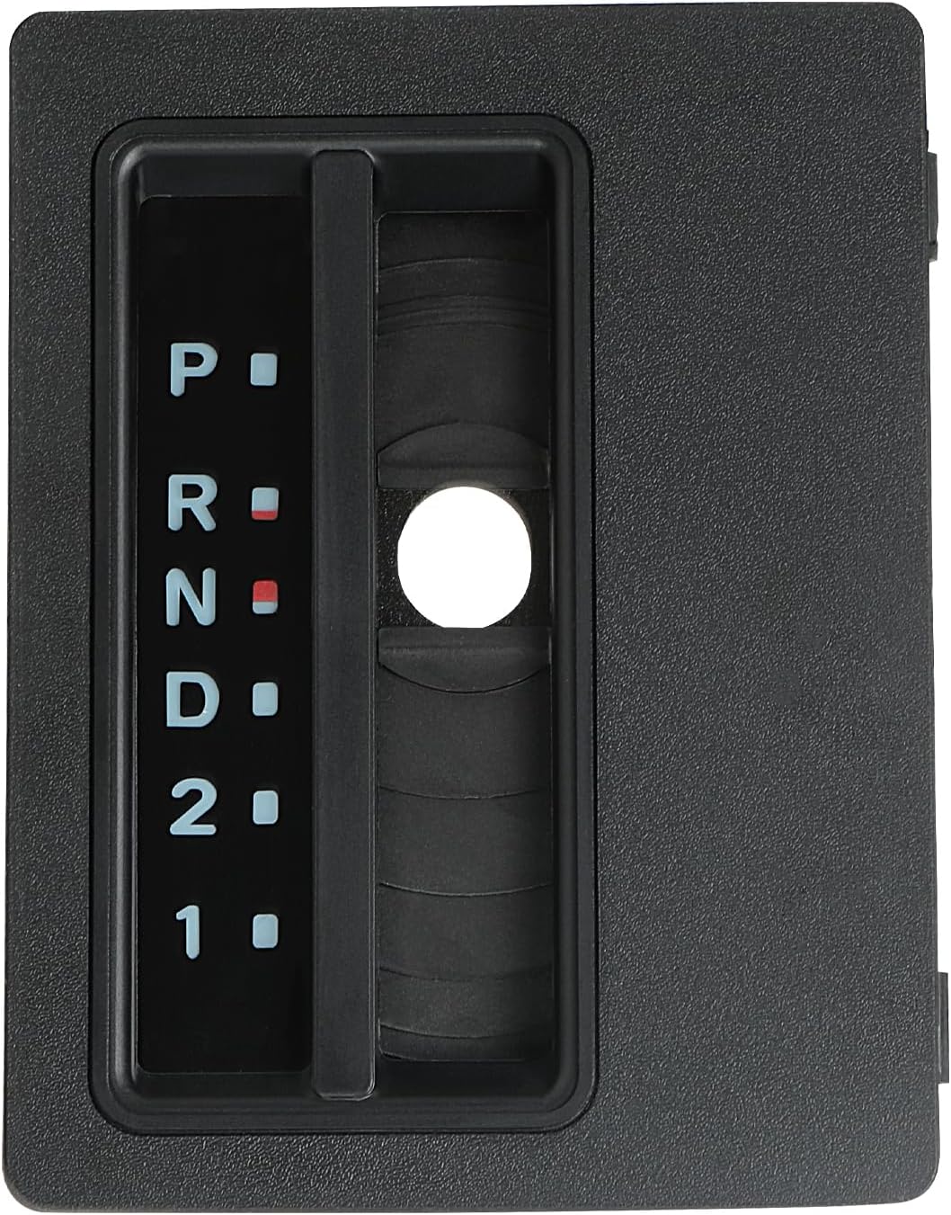 Automatic Transmission Gear Shift Indicator Bezel Auto Floor Shifter Trim Console Compatible with 1997-2006 Jeep Wrangler TJ Replaces 6130553 06130553