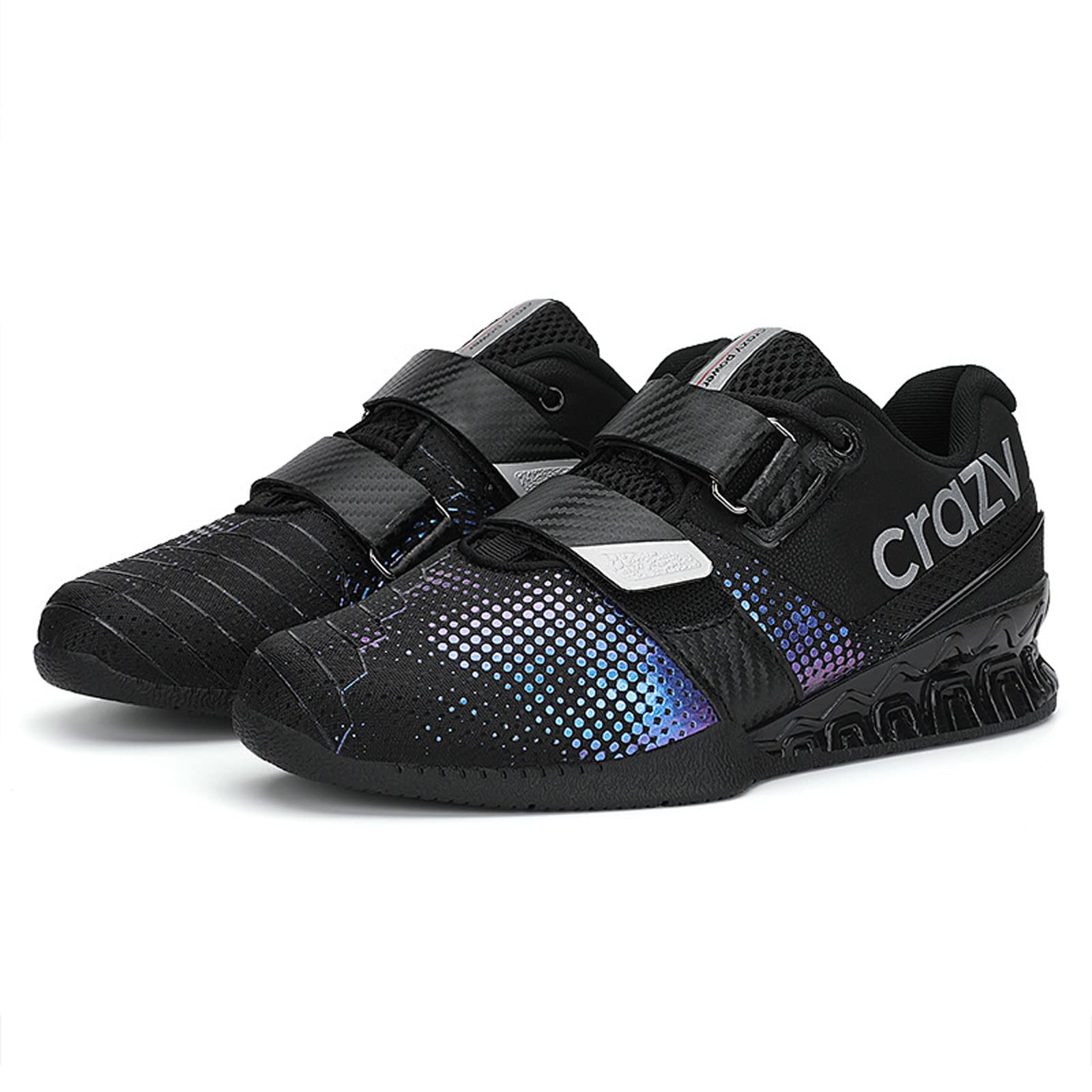 Men's Weightlifting Shoes Gym Squat Trainers Stable Anti-Skid Breathable Fitness Bodybuilding Shoes,Powerlifters,Heavy Weightlifting And Powerlifting Shoes,Complete Performance Shoe,Unisex,38-45 EU