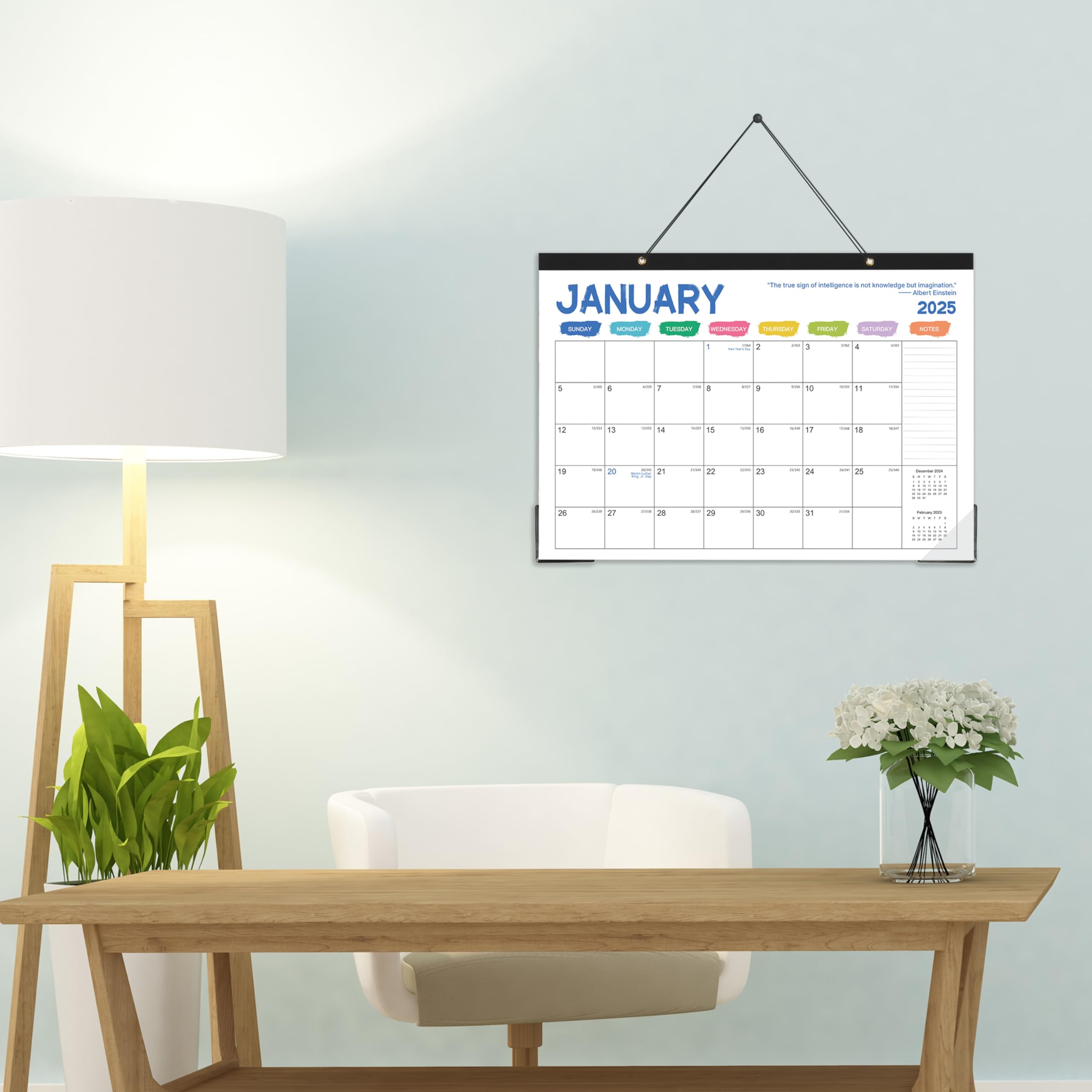 Chalkboard Large Desk Calendar 2024-2025 - Desk Calender 2024 Monthly Desktop Calendar 2024 2025 Desk Planner 2024 Calendar Desk Desk Calander 2024 Large Office Calendar Desk Pad Calendar 2024 P 33980405