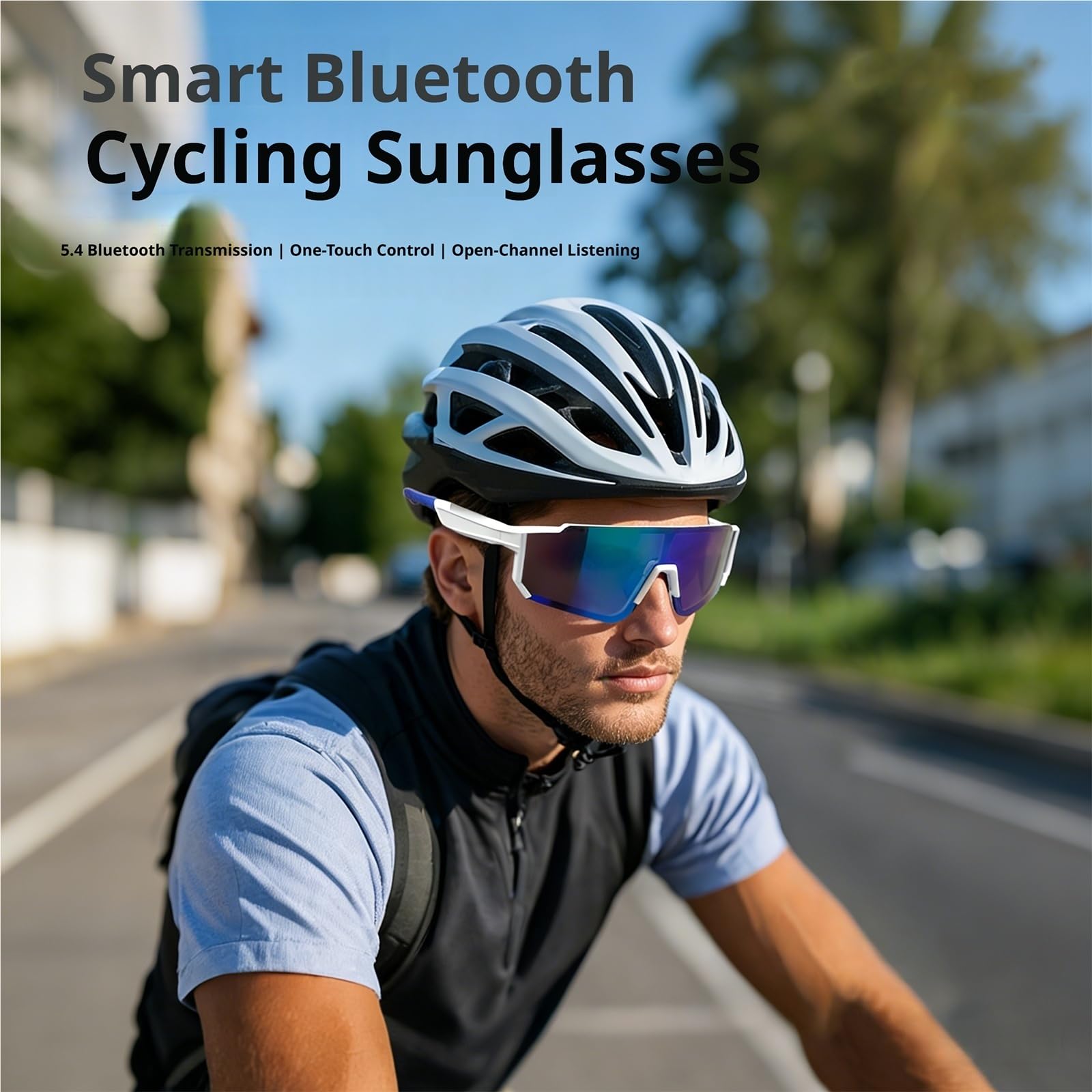 Mothdust Occhiali Da Sole Telecamera Sport 4K Video EIS Stabilizzazione Lenti Polarizzate Per Action Ciclismo