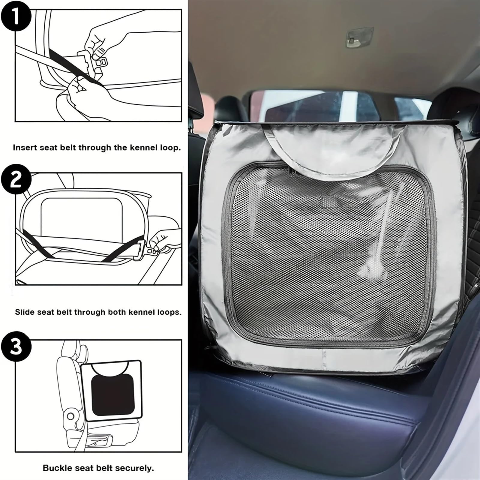 Tentpour animaux de compagnie Niche pliable et portable for animaux de compagnie for chiens et chats, niche d'intérieur et d'extérieur for animaux de compagnie, siège de voiture, transport de voyage,