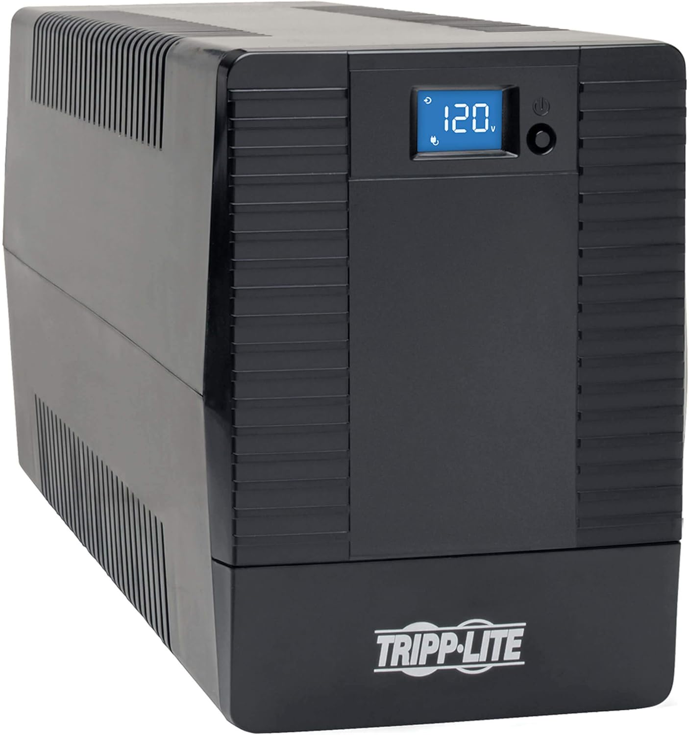 Tripp Lite 1200VA UPS Battery Backup Surge Protector, 600W, Pure Sine Wave, 8 Outlets, AVR (Automatic Voltage Regulation), 5 ft Plug, 120V, USB, 3-Year Warranty & $200,000 Insurance (OMNIVS1200LCD)