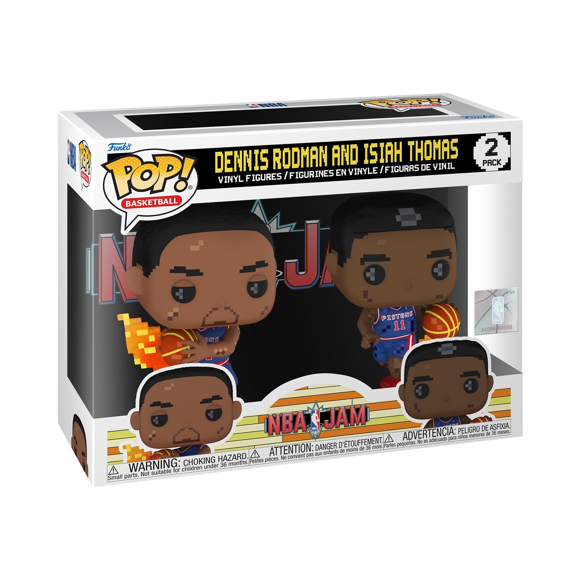 Funko Pop Collectible Toy Figure - Isiah Thomas - NBA - Collectable Vinyl Figure - Gift Idea - Official Merchandise - Toys for Kids & Adults - Sports Fans