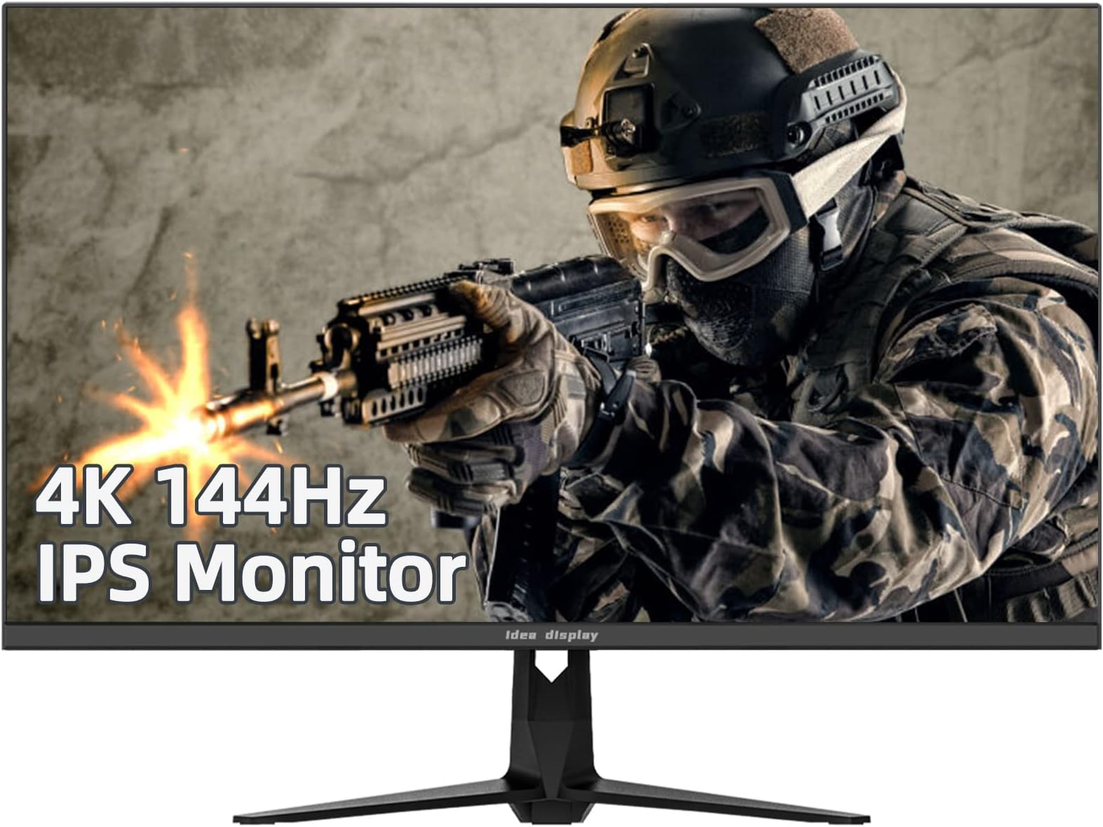 4K Monitor 27-inch Gaming Monitor IPS UHD 3840 x 2160 Computer 144Hz GTG 5ms 16.7M Display Colors 100% sRGB Displayport Type-C Frameless Freesync HDR Speaker LED Backlit RGB Light, G27U