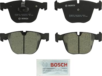 BOSCH BC919 QuietCast Premium Ceramic Disc Brake Pad Set - Compatible With Select BMW 535i, 545i, 550i, 645Ci, 650i, 745i, 745Li, 750i, 750Li, 760i, 760Li, Alpina B7, M3, M5, M6, X5, X6 + More; REAR