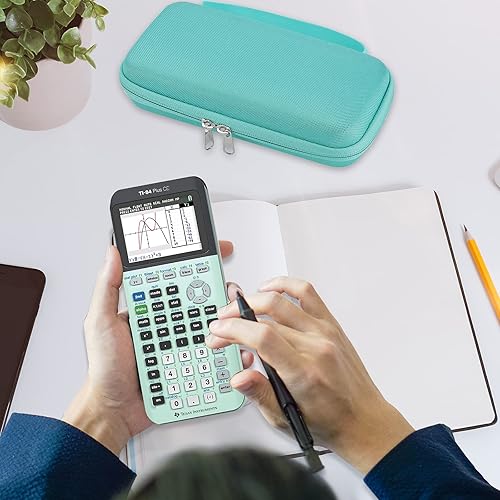 Miniatura 7 de ProCase Estuche rígido de EVA para Texas Instruments Ti-84 Plus CE, caja de transporte de almacenamiento de viaje duradera bolsa protectora para