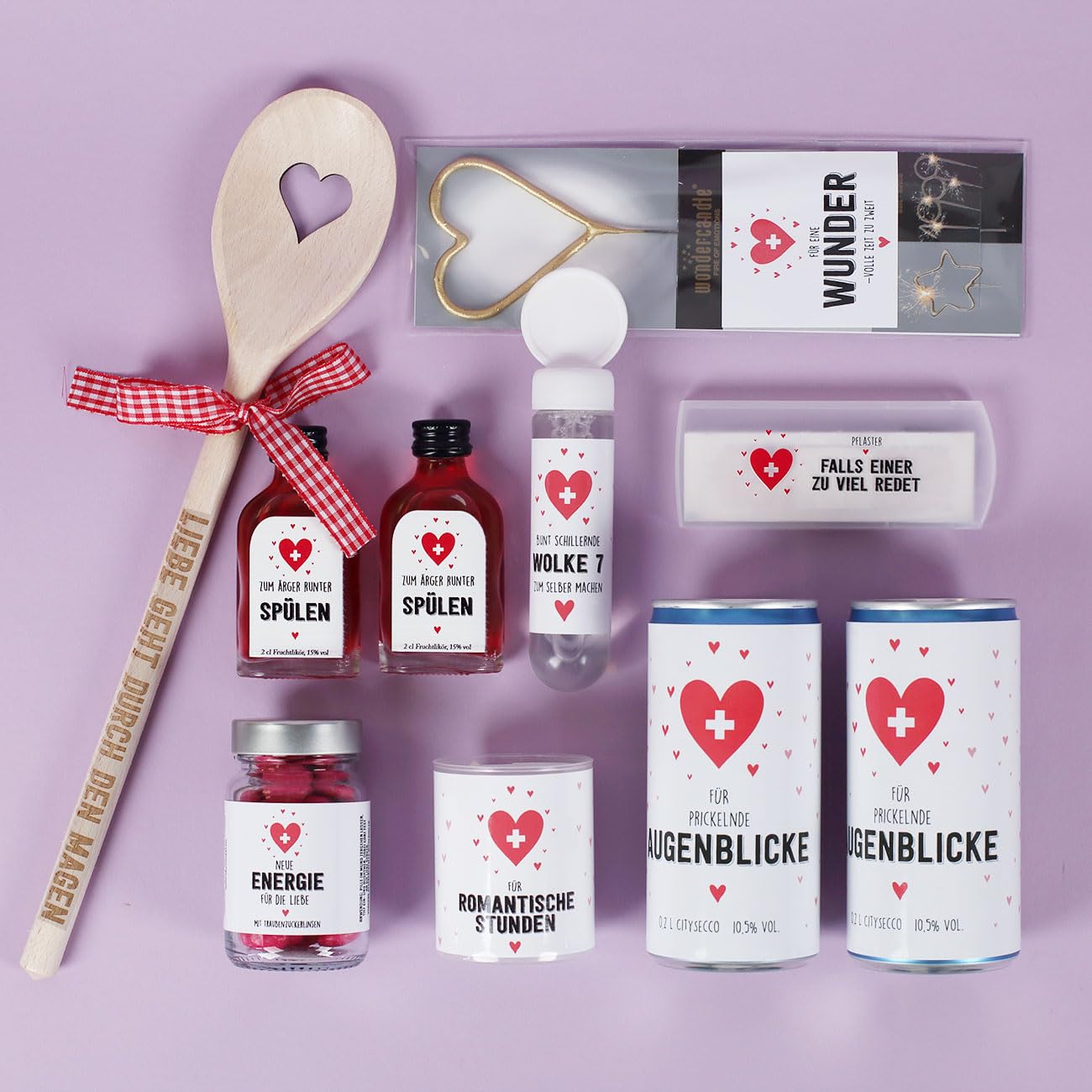 Lustiges Hochzeitsgeschenk personalisiert Ehe Notfall Korb mit 2 Zeilen Wunschtext bedruckt Hochzeitsgeschenke für Brautpaar witziges Geschenk Hochzeit