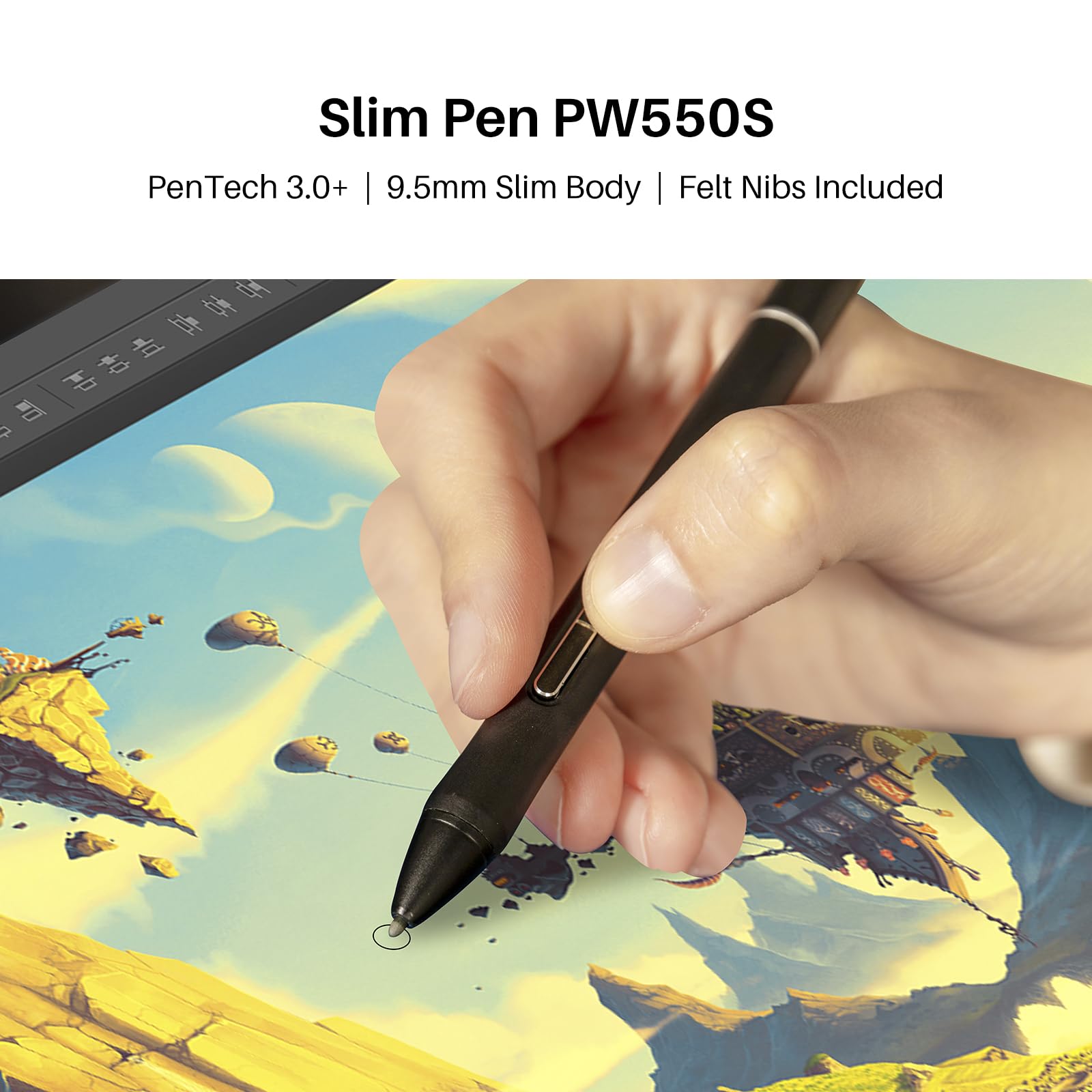 Amazon | HUION Kamvas Studio 16 ペンコンピューター 15.8インチ 