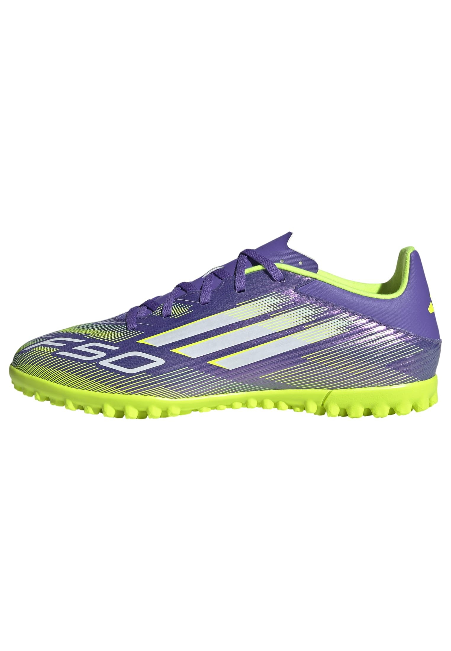 adidas Mens F50 Club Astro Turf Football Boots, Purple, Size 10, Men