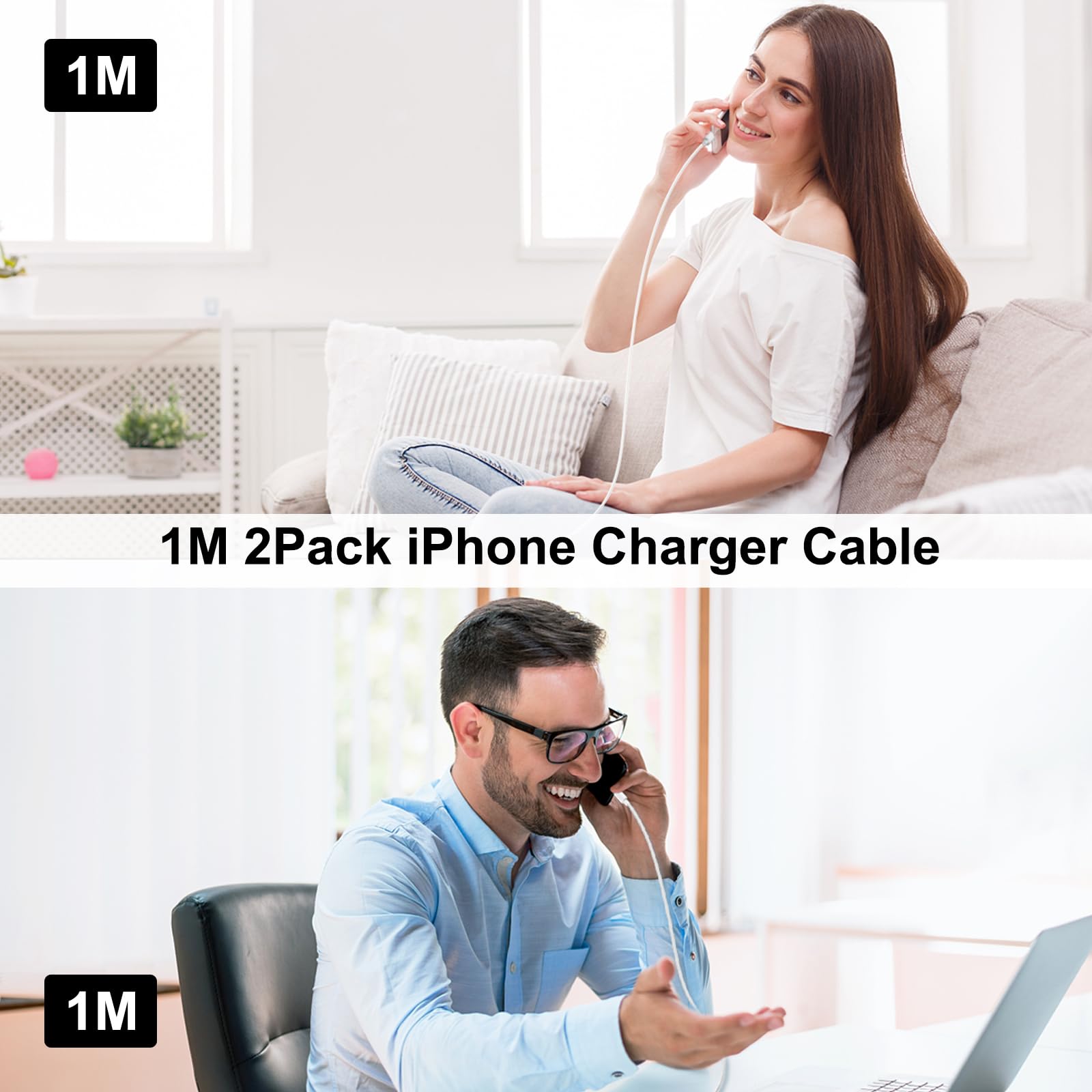 1M oryginalny certyfikowany MFi kabel do Apple iPhone 14 13 12 11 Pro Max/Mini/X/XS/8/7/6Plus/SE/iPad, ładowanie iPhone Lightning USB, kabel do telefonu szybkie ładowanie