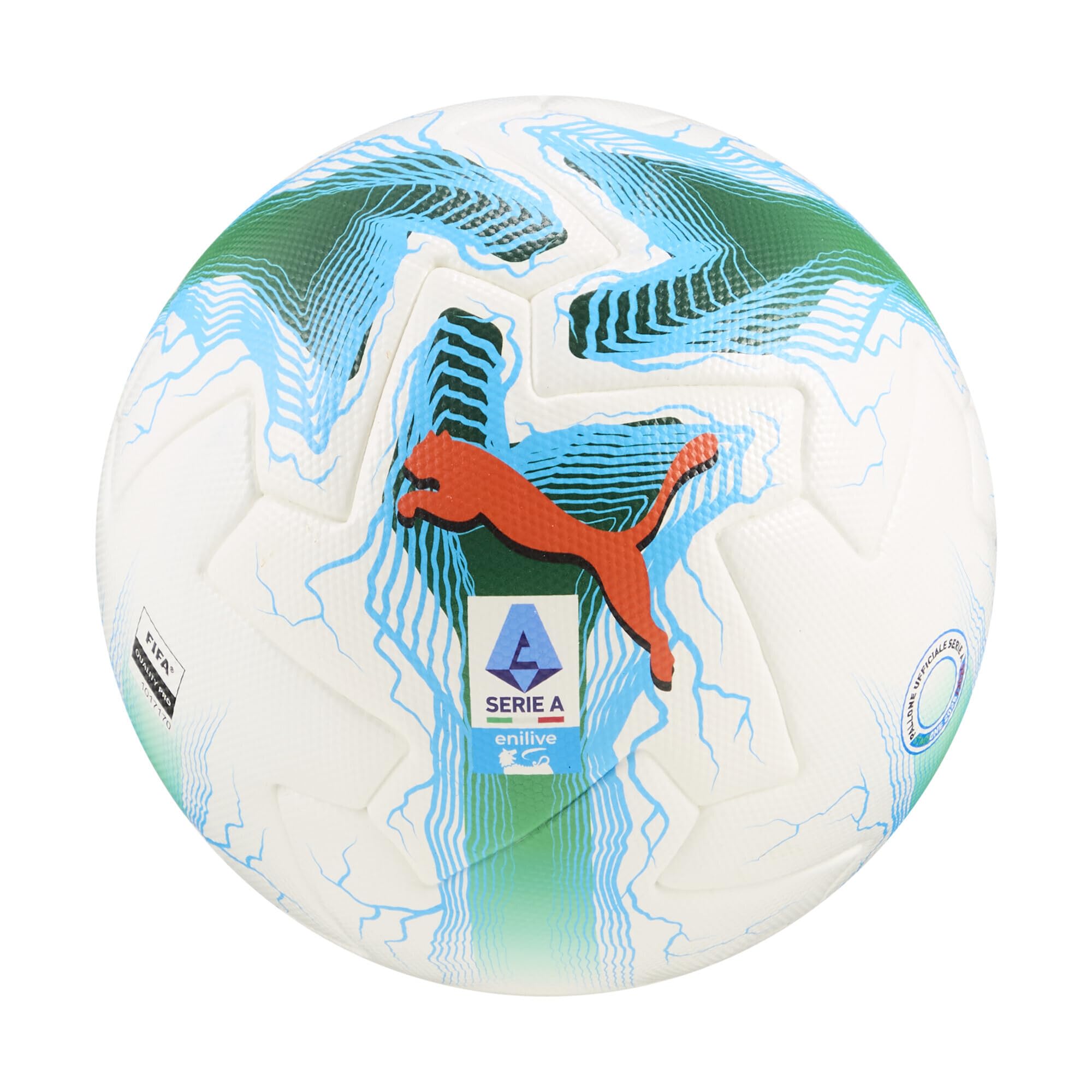 PUMA Unisex Orbita Serie A Fußball (FIFA® Quality Pro) 5, White Multicolor