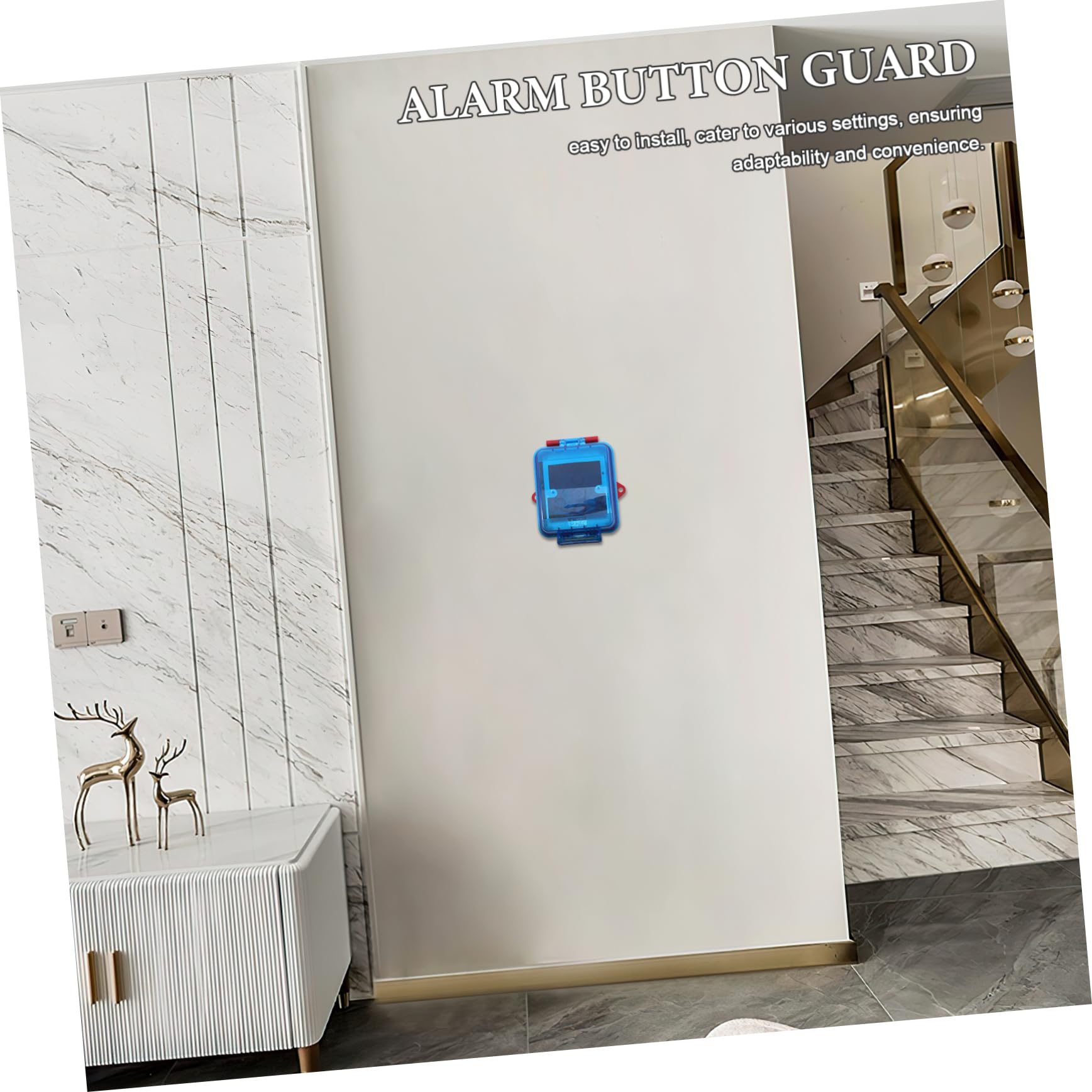 Uonlytech Cubierta Protectora Para Botón De Alarma Manual Protección Completa Para Interruptores De Emergencia Compatible Con Sistemas De Detección De Incendios Sap-mfs