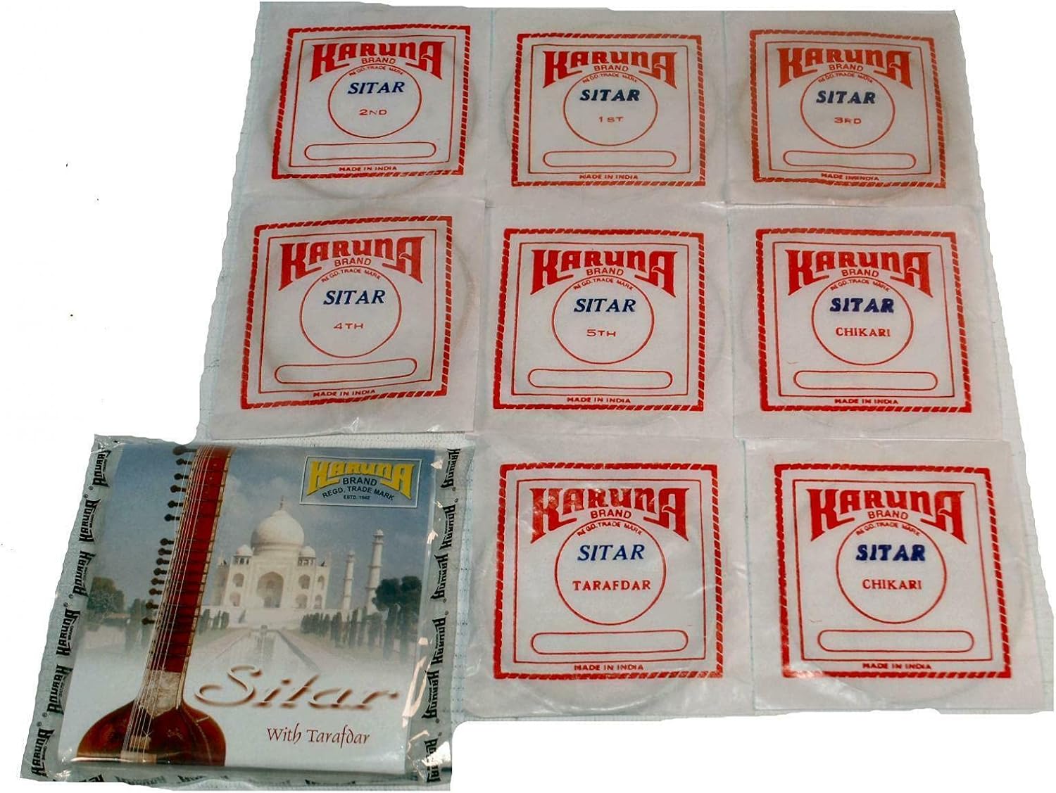 String Instruments Sympathetic Strings Full set of 18 Top Branded