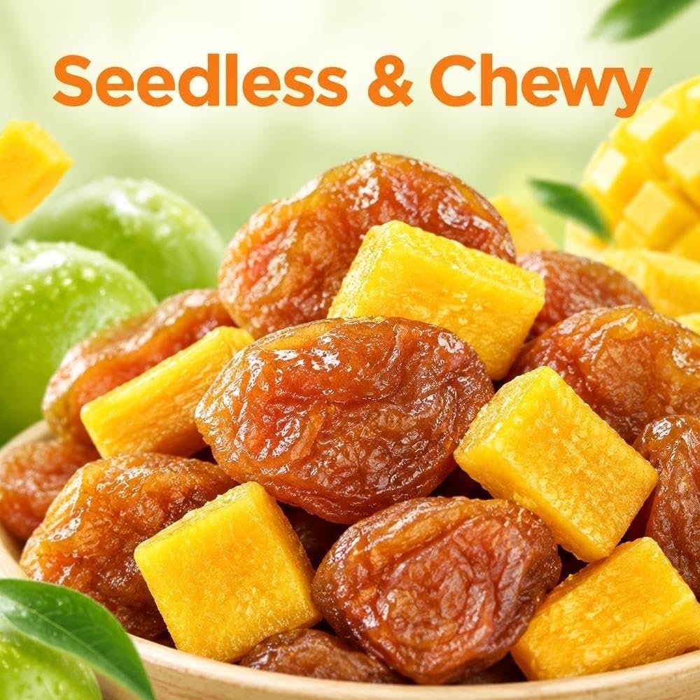 Snack de Frutas Ciruela y Mango Tarro 500g