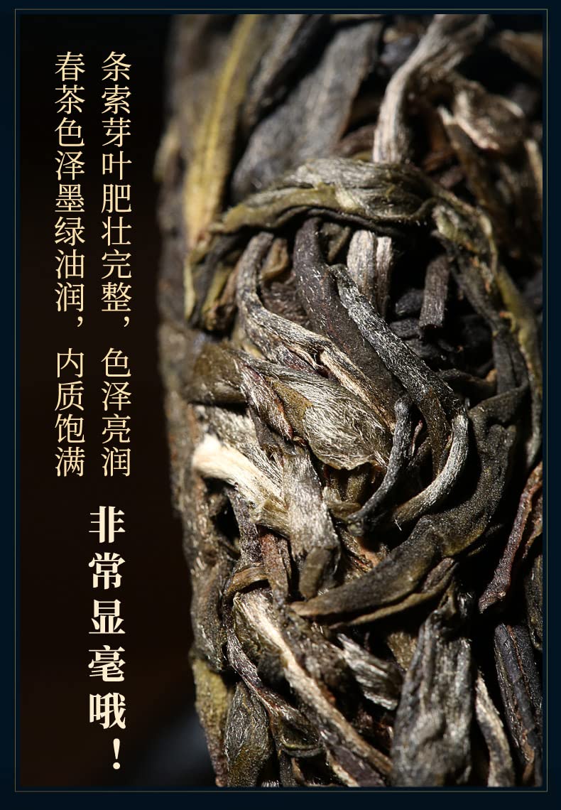 Sheng Jia Yuan 2021 Daxueshan Ancient 200 Pu-Erh Tea, Menghai Tea Region, 357g, Raw