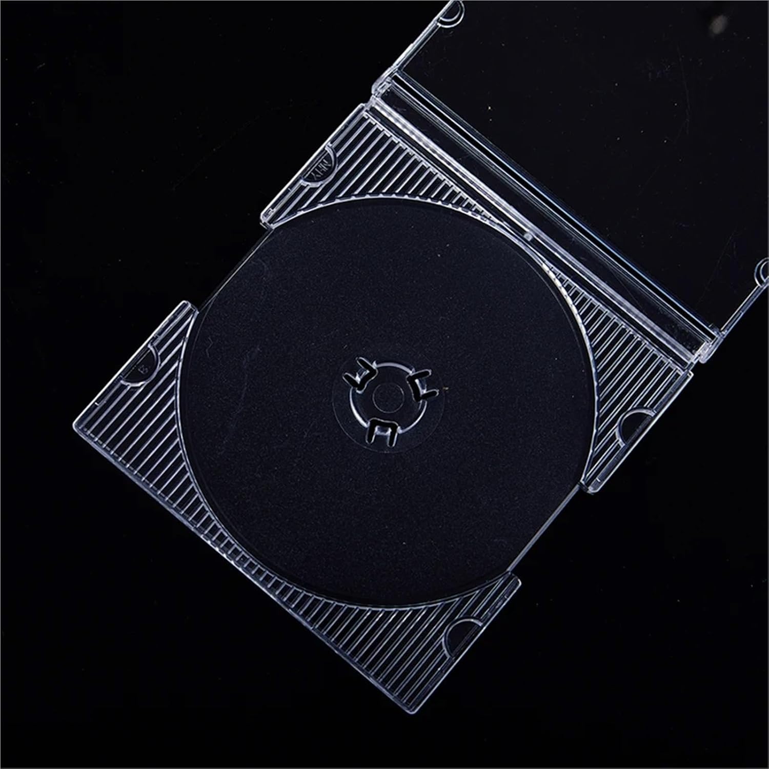 Clear CD Jewel Cases 40pcs Household Standard Single Disc Storage Boxes DVD Case CD Case Empty Clear Plastic CD Case Disc Box