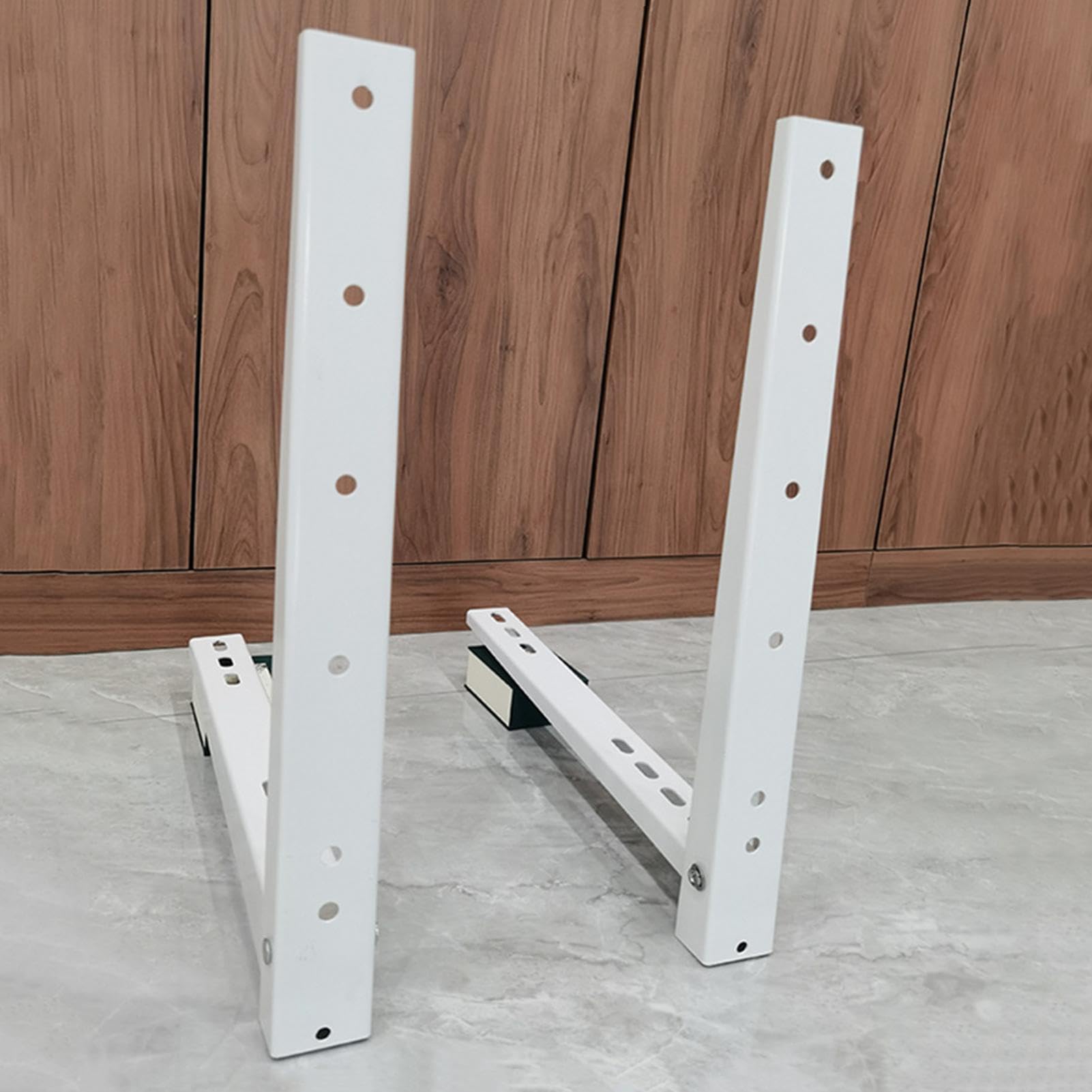 a Muro per Mini Split | Supporto per Unità Esterna del Condizionatore | A Parete Mini Split 35 X 45 Centimetri | Per soffitto, esterno, compressore, casa, dormitorio e appartamento