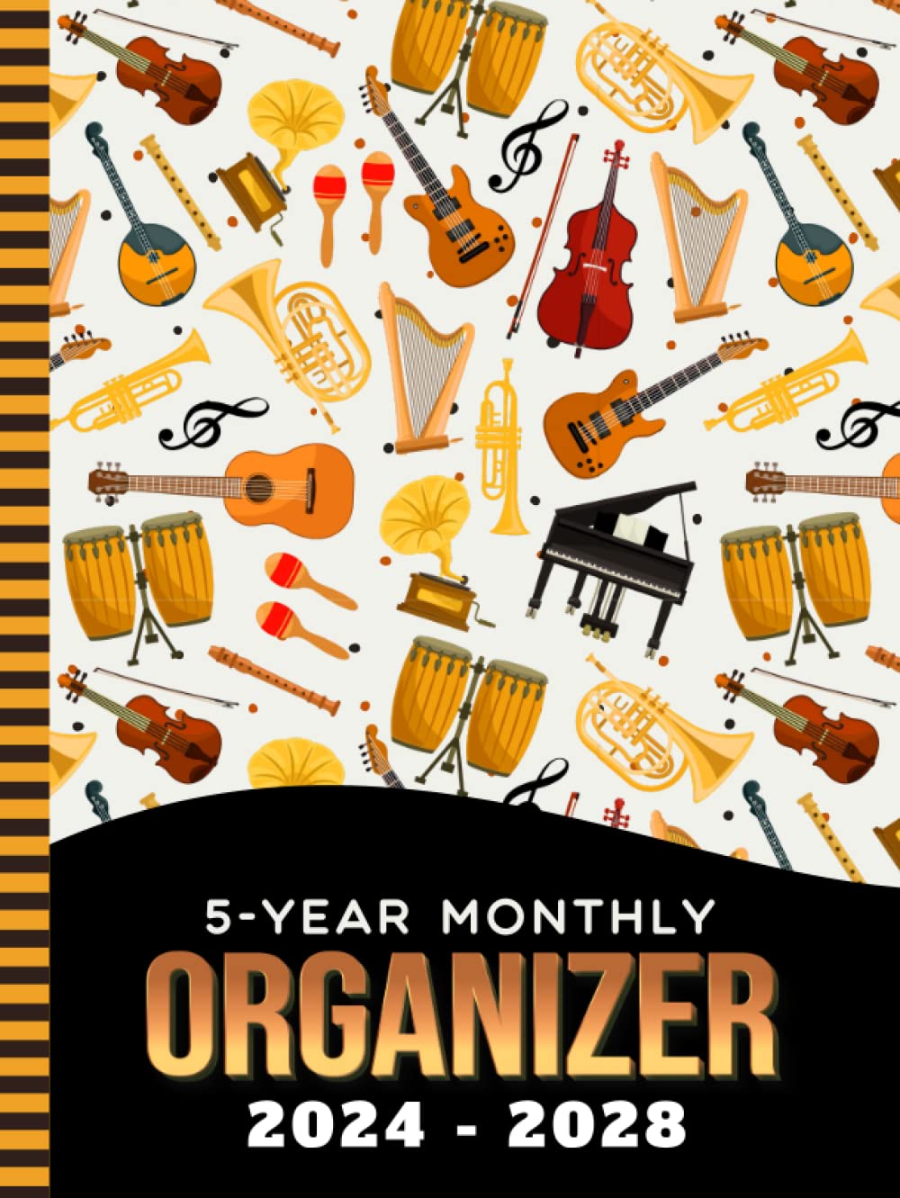 Carnet Organisateur 5 Ans Idée Cadeau Idéale pour Passionnés de Musique