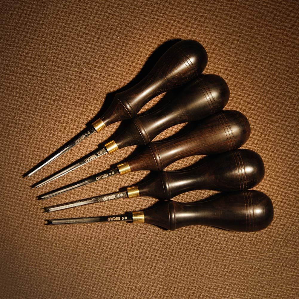 OWDEN Professional Edge beveles for Leather Craft (3#),Leather Tool
