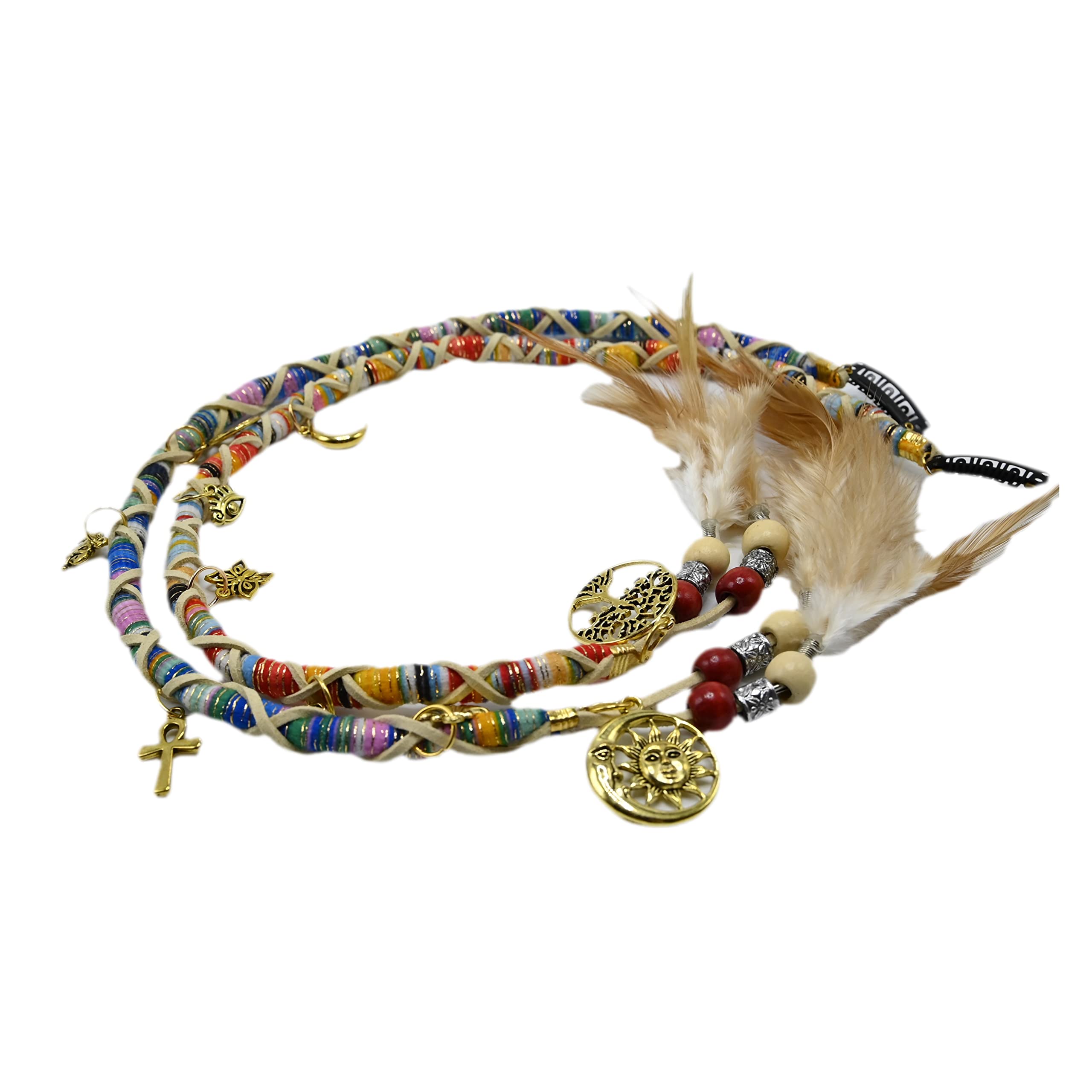 Amazon.com : Nutty Natte 2 PCS Hippie Hair Extension 